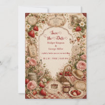 Enchanted Berry Garden Wedding Romance