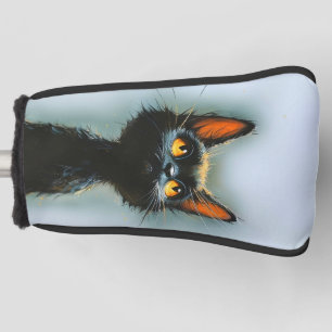 Enchanted Black Cat Golf Head Cover