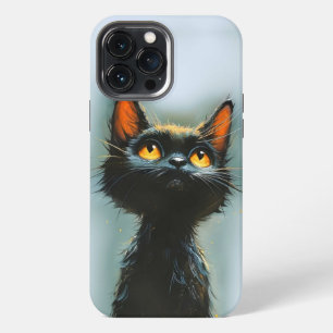 Enchanted Black Cat iPhone 13 Pro Max Case