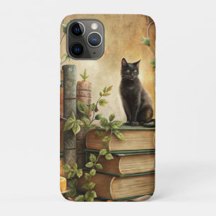 Enchanted Black Cat Library Case-Mate iPhone Case