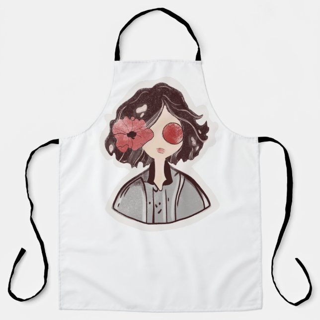 Enchanted Bloom Apron (Front)