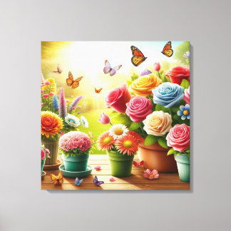 Enchanted Blooms Canvas Print