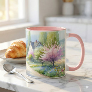 Enchanted Blossom Country Lane Mug