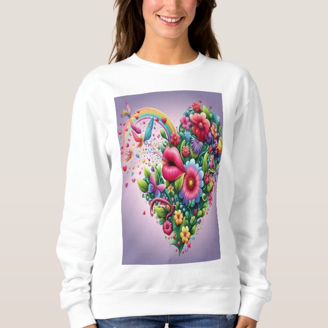 Enchanted Blossom Fantasy Sweatshirt (Front)