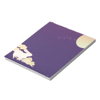 Enchanted Bunny Moon Notepad