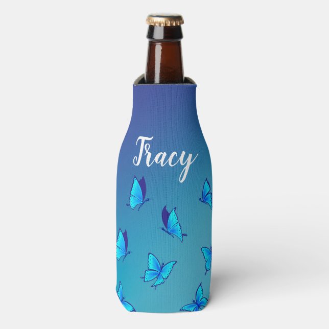 Enchanted Butterflies  Cooler (Bottle Front)