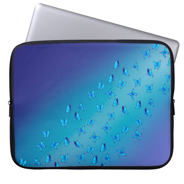 Enchanted Butterflies  Laptop Sleeve (Front)