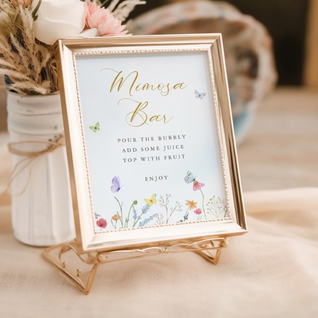 Enchanted Butterflies Mimosa Bar Poster (Creator Uploaded)