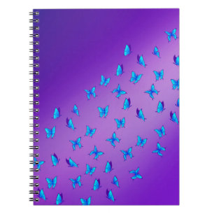 Enchanted Butterflies Moonlight  Notebook