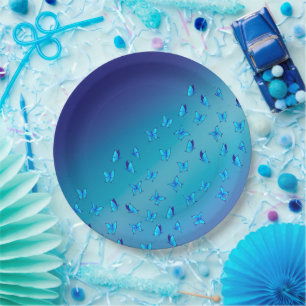 Enchanted Butterflies Paper Plate