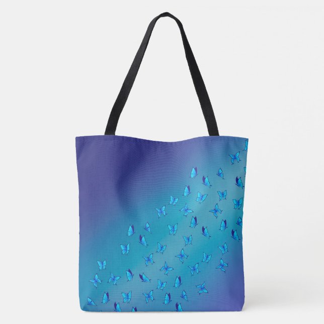 Enchanted Butterflies  Tote Bag (Back)