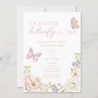 Enchanted Butterfly Garden First Birthday