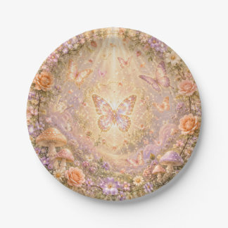 Enchanted Butterfly Grove Paper Plates