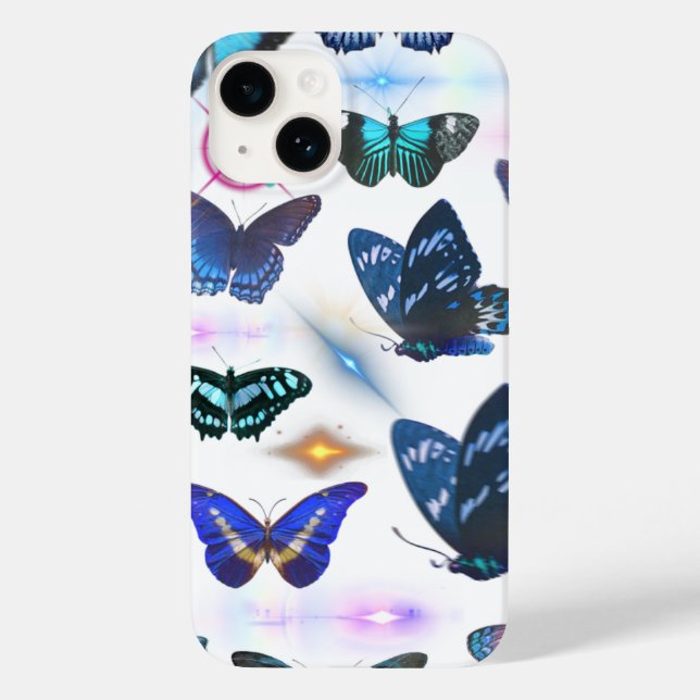 Enchanted Butterfly iPhone 14 Case (Back)
