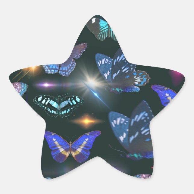 Enchanted Butterfly Sticker (Front)