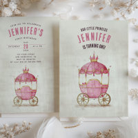 Enchanted Carriage First Birthday