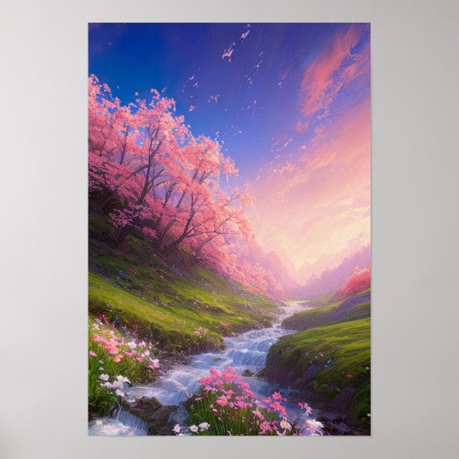 Enchanted Cascades Poster (Front)