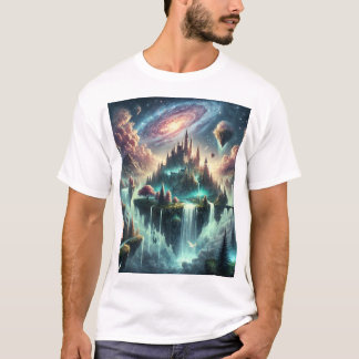 Enchanted Celestial Kingdom – Fantasy Dreamscape T-Shirt
