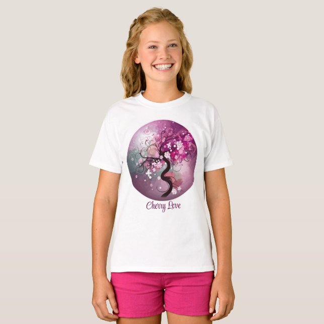 Enchanted Cherry Dance T-Shirt (Front Full)