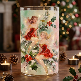 Enchanted Christmas 2 Fairies Winter Theme TMF26 Tissue Paper