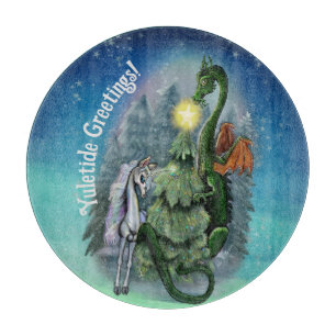 Enchanted Christmas Tree Cutting Board