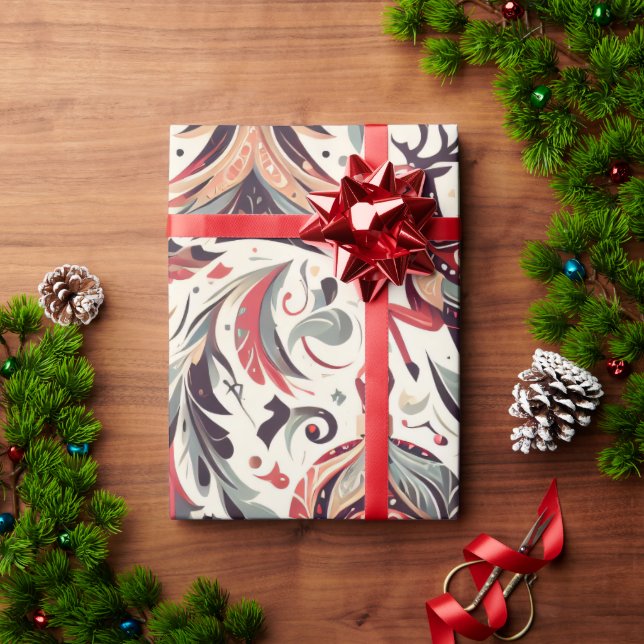 Enchanted Christmas Wrapping n6 Wrapping Paper (Holiday Gift)