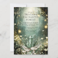 Enchanted Crystal Forest Kid's Birthday Party