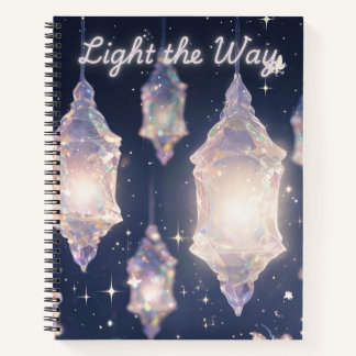 Enchanted Crystal Lanterns Notebook