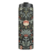 Enchanted Dark Vintage Floral Birds