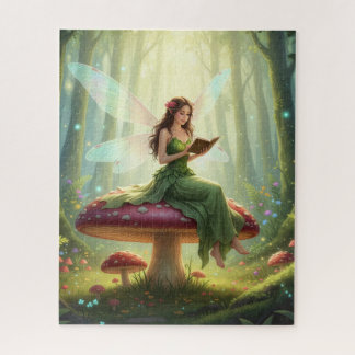 Enchanted Day Fairy Reading a Book Puzzle
