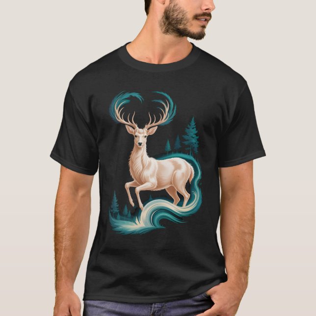 Enchanted Deer Mist T-Shirt (Front)