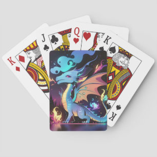 Enchanted Dragon Fire  Playing Cards