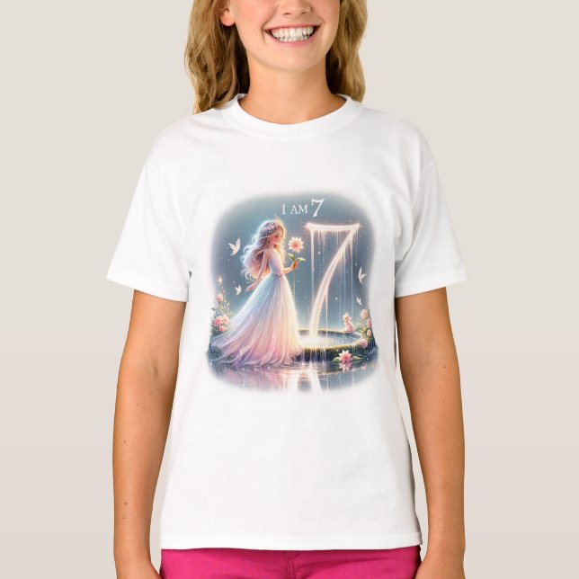 Enchanted Elegance: Celebrating Seven T-Shirt (Front)