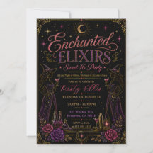 Enchanted Elixirs Sweet 16 Party