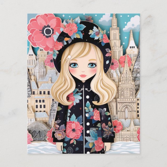 Enchanted Ensembles: Paper Dolls in Neuschwanstein (Front)