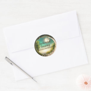 Enchanted Evening Classic Round Sticker