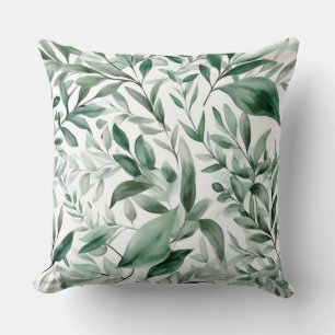 Enchanted Evergreen Ballet Botanical Cushion