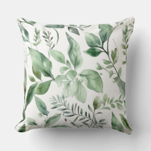 Enchanted Evergreen Ballet Botanical Cushion