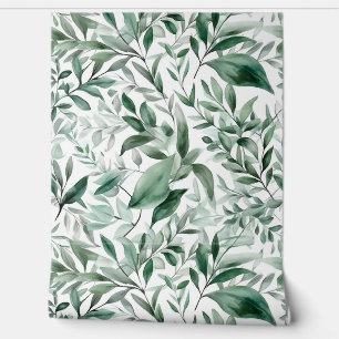 Enchanted Evergreen Ballet Botanical Wallpaper