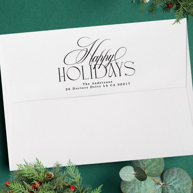 Enchanted Evergreen Elegance Christmas Envelope (Creator Uploaded)