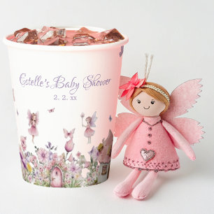 Enchanted Fairy Baby Shower Paper Cups