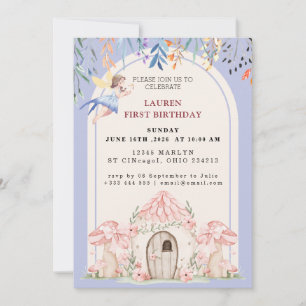 Enchanted Fairy Birthday Invitation