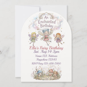 Enchanted Fairy Birthday Invitation
