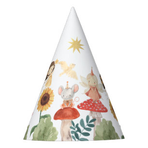 Enchanted Fairy Birthday Mushroom Party Hat