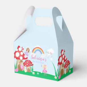 Enchanted Fairy Garden Birthday Thank You Favour Box