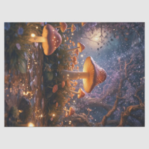 Enchanted Fairy Mushrooms Tissue Paper