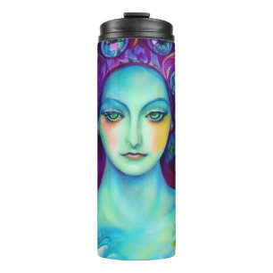 Enchanted Fairy Queen with Butterflies Thermal Tumbler