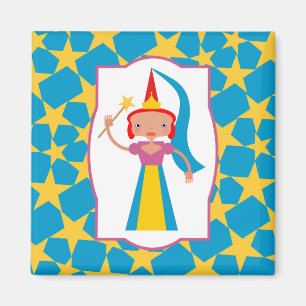 Enchanted Fairy with Magic Wand Magnet