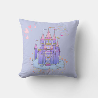Enchanted Fairytale Castle Pillow