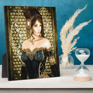 Enchanted Fairytale Princess Portrait Plaque